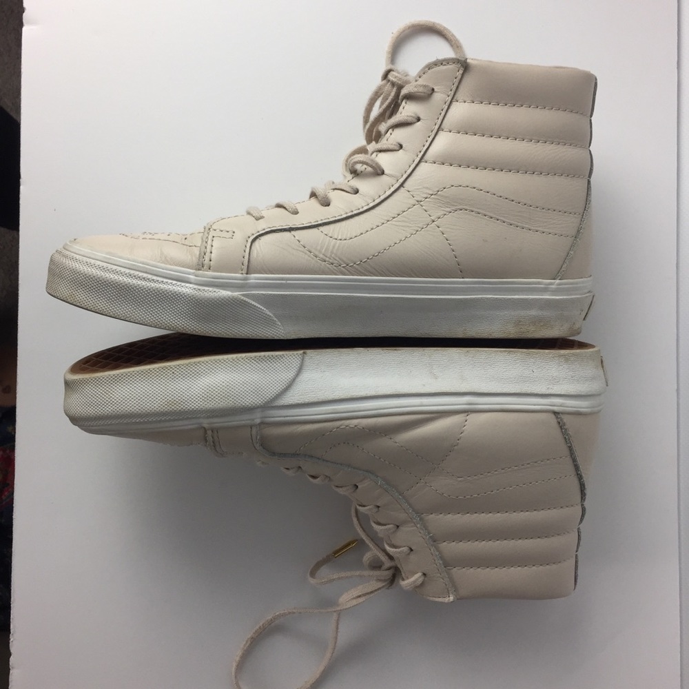 VANS Sk8 Ultracush Size 9.5 Blush Leatherette